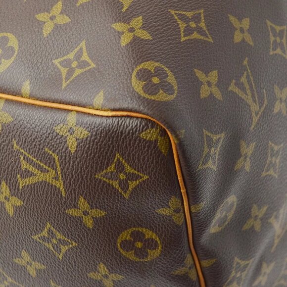 LOUIS VUITTON DUFFLE KEEPALL 50 TRAVEL HANDBAG MONOGRAM - Picture 6 of 10